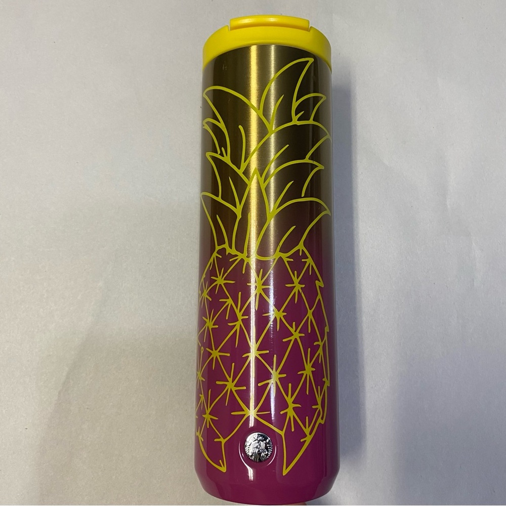 Starbucks Pineapple Hawaii Collection Vacuum Insulated Travel Thermos Tumbler